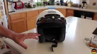 Shoei RJ Platinum R Helmet Review [upl. by Adrianna]