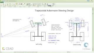 CEAD Ackermann Steering Mechanism [upl. by Jordans]