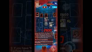 Tenyi deck F2P vs Tachyon Dragon Domination deck YuGiOh duel links yugioh yugiohduelinks deck [upl. by Tega80]