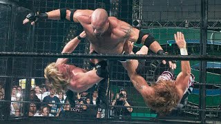 SummerSlam 2003 World Heavyweight Championship Elimination Chamber Match [upl. by Steinberg]