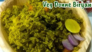 Veg Donne Biryani  Bangalore special Veg biryani [upl. by Frymire786]