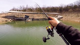 He Thought He Was STUCK But Hooked Biggest Fish Of The Day  Bull Shoals AR [upl. by Kcirneh]