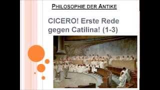 Cicero Erste Rede gegen Catilina Teil 13 [upl. by Haiacim]