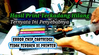 Mengganti Tinta Pigmen Original HP PageWide 477dw  Fix Ink Black Problem [upl. by Tabbi]