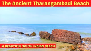 Tharangambadi Beach  Tranquebar Beach  Ancient South Indian Beach With Denmark History [upl. by Iorio]