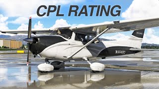 CPL Rating  Career Mode in Microsoft Flight Simulator 2024 [upl. by Sokram]