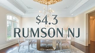 Rumson NJ Luxury 4265M House Tour [upl. by Aztinad385]