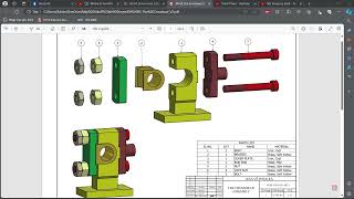 THE CROSSHEAD ASSEMBLY lắp ráp bằng inventor [upl. by Claud]