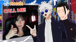 Gojo amp Geto go on Omegle 3 Jujutsu Kaisen VR [upl. by Nodnal634]