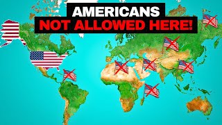 7 Countries Where Americans Are NOT Welcome in 2025 [upl. by Randolf]