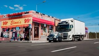 Volvo Trucks  Robot driven trucks tests active safety systems  Trucks Anatomy E04 [upl. by Enellek62]