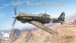 Building The Italeri Macchi C202 Folgore  Part 2  The Cockpit [upl. by Mraz]