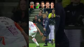 Ronaldo VS Messi VS Neymar VS Mbappe VS Ronaldinho NUTMEG CHALLENGE ☠️🔥 [upl. by Fante]