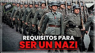 ¿Cuáles eran los REQUISITOS para ser un SOLDADO de las SS en la Alemania N4zi [upl. by Artekal]