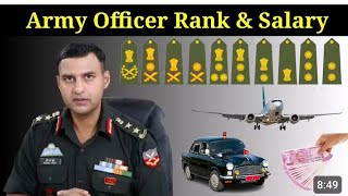 Real Salary of an Indian Army Officer  Army  Officer Rank and Salary  Army Officer In H [upl. by Gerdeen]