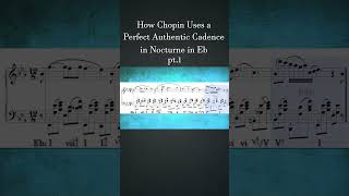 How Chopin Uses a Perfect Authentic Cadence pt 1  How Composers Use Series musictheory chopin [upl. by Gabrielli942]