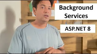 ASPNET 8 Background Services  Getting Started  How to create Database [upl. by Mireielle]