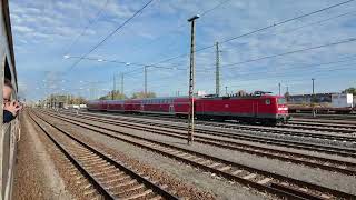 DeutschPolnischer Nostalgiezug nach Stettin  Szczecin PL Ausblick auf Regionalzug Ludmilla Lok [upl. by Ahtnamas609]