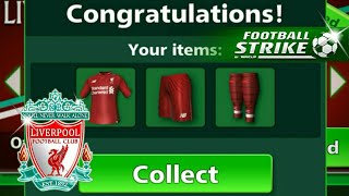 Football Strike  BUYING KIT OFFICIAL LIVERPOOL FC  Leo Ortiz [upl. by Aisul]