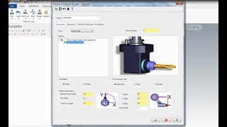 Program for Tool Angle Head Mastercam 2018 [upl. by Salot]