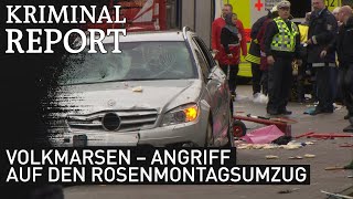 Volkmarsen – Angriff auf den Rosenmontagszug  Kriminalreport [upl. by Ritter]