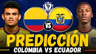 COLOMBIA vs ECUADOR • Eliminatorias Sudamericanas Mundial 2026 • Predicción y Pronóstico 2024 [upl. by Ayana]