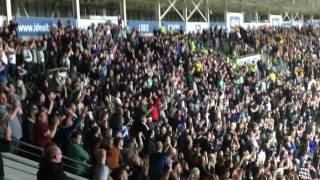 Derby fans at Hull [upl. by Buckler]