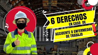 DERECHOS LABORALES ⛑️EN CASO DE ACCIDENTE O ENFERMEDAD DE TRABAJO IMSS STPS [upl. by Darb]