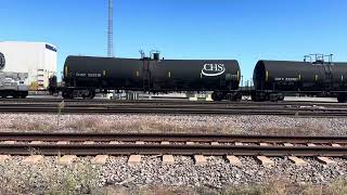 Railfanning Bnsf northtown yard lots of action and cp7021 leads a train [upl. by Medwin]