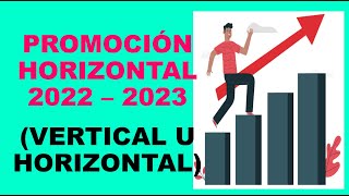 Soy Docente PROMOCIÓN HORIZONTAL 2022 – 2023 [upl. by Coralyn]