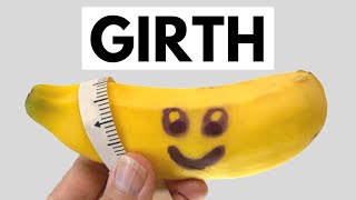 How to MEASURE Girth practical amp AVERAGE Male Size GIRTH reveal  Pelvic Floor PHYSIO [upl. by Animrelliug]