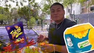 PROBANDO TAKIS FUEGO 🔥  GERBER DE MANGO 🥭 🤩🤤 [upl. by Grearson]