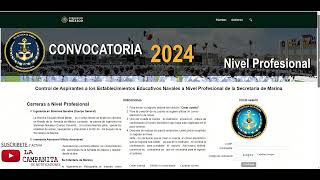 Registro Naval Convocatoria 2024 [upl. by Noryd]