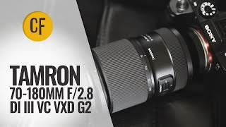 Tamron 70180mm f28 Di III VC VXD G2 lens review [upl. by Meta295]