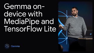 Demo Gemma ondevice with MediaPipe and TensorFlow Lite [upl. by Nnylharas]