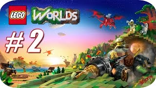 LEGO Worlds  Gameplay Español  Capitulo 2  😋🍭 El País de la Piruleta 🍭😋 [upl. by Dailey]