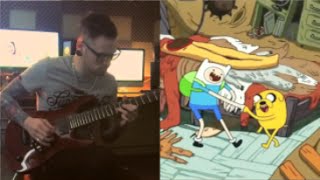 Adventure Time Theme Tune DjentMetal Cover [upl. by Ahsinej]