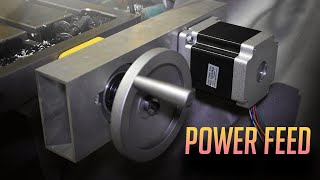 DIY Power Feed for Milling Machine [upl. by Anauqat996]