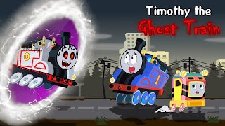 Thomas meets Timothy the Ghost Train from another universe [upl. by Ylram]