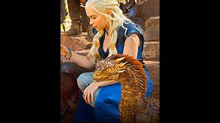 Daenerys Baby Dragons 🔥🐉 Mhysa ❤️ shorts houseofthedragon gameofthrones [upl. by Nerra]