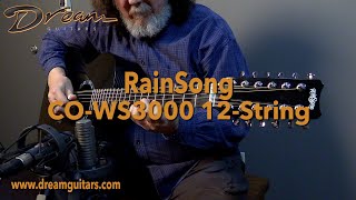 Brand New RainSong COWS3000 12String Carbon Fiber Concert Series [upl. by Yelrehs916]