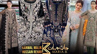 Ideal Boutique Rawalpindi👑 Hussain Rehar Maria B kanwal Malik Party Dress design Wedding Dresses [upl. by Cloutman]