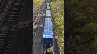 Gbrf 4E39 passing through Huntingdon 120924  Tilbury Container Srvs Gb to Wakefield Europort [upl. by Vas]