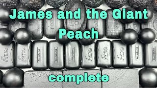 ★James and the Giant Peachcomplite★ASMR★4K★Soap stories★Crushing Soap★FoamyBubbles★ [upl. by Litta73]