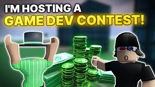 Im hosting a ROBLOX GAME DEV CONTEST wItsZyonic [upl. by Elleirda]