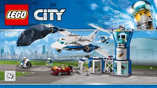 LEGO instructions  City  Sky Police  60210  Air Base Book 4 [upl. by Dlnaod]