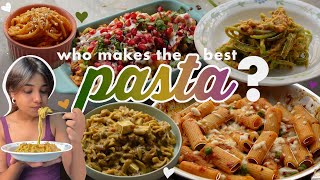 i rated your pasta recipes to find the best one 👑 [upl. by Lemar]