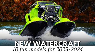 10 Innovative Watercraft and Newest Boats for 2023 amp 2024 Summer Seasons [upl. by Chien547]