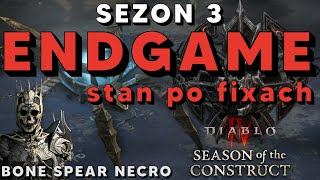 Sezon 3 Endgame  stan po fixach  Bone Spear Necro [upl. by Diann]