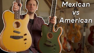 What Cant This Guitar Do  Player Series Acoustasonic Tele Review amp Comparison [upl. by Naut]